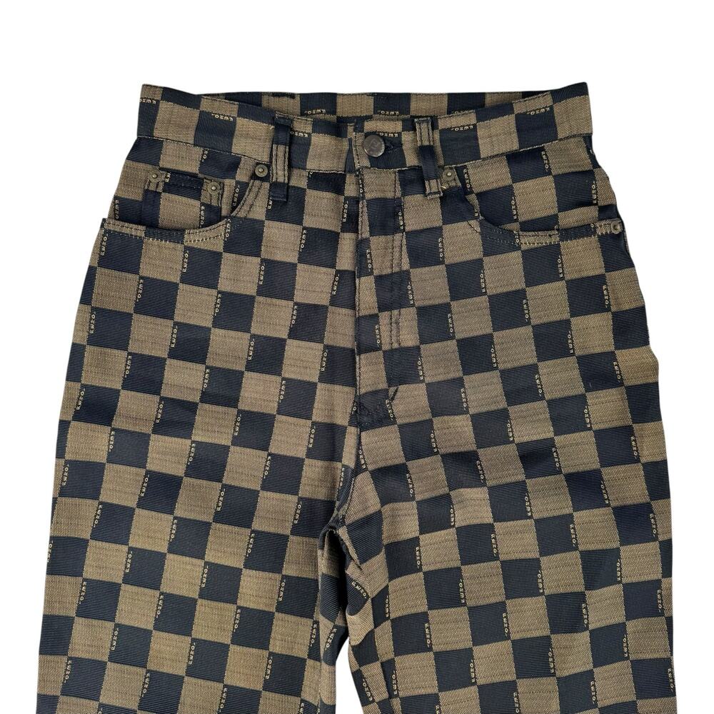 Fendi Vintage Checked Print Pant - Picture 3 of 10